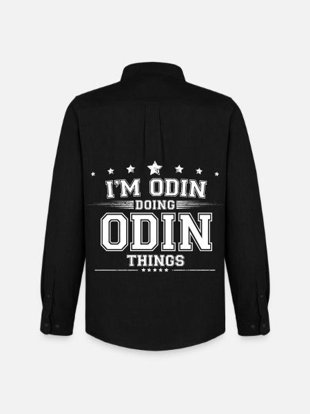 Odin - Men's Oxford Shirt by Stanley/Stella - black