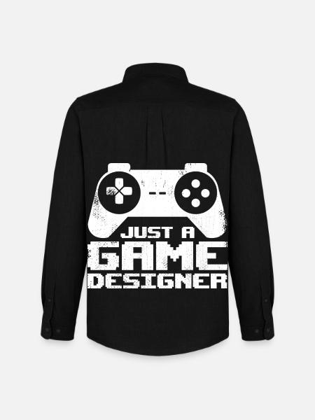 Game Designer - Men's Oxford Shirt by Stanley/Stella - black