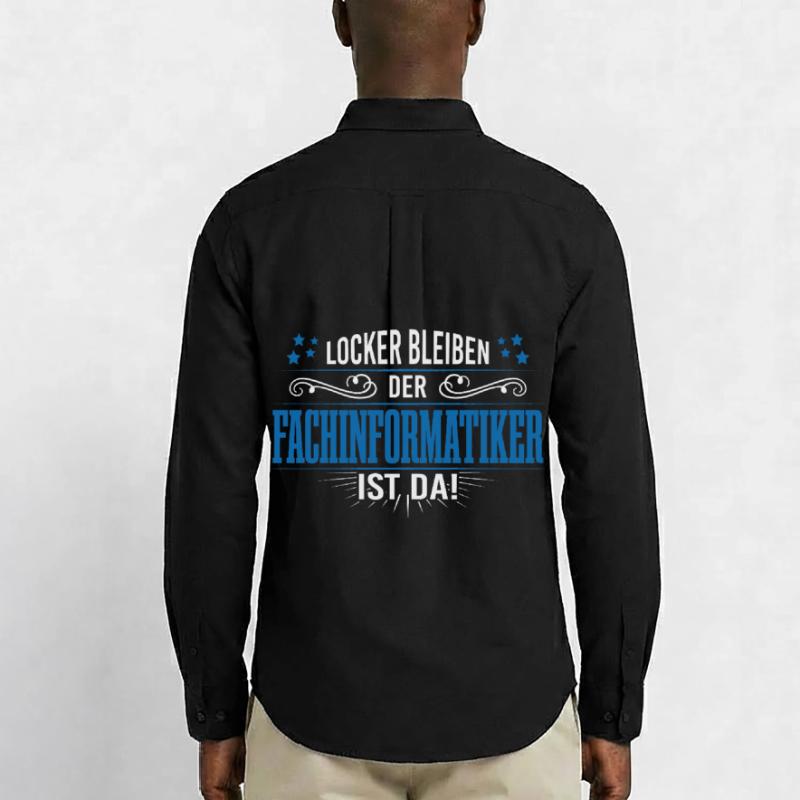 Fachinformatiker programmierer support admin Männer Oxford Hemd von Stanley/Stella