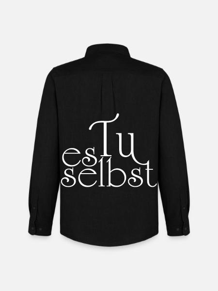 Faites-le vous-même - Chemise Oxford homme Stanley/Stella - noir