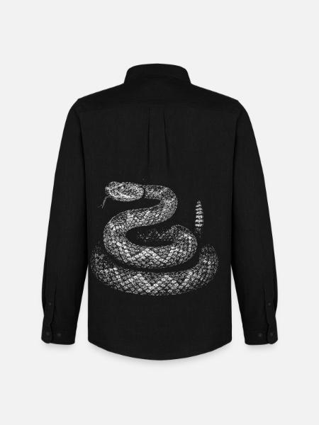 Snake - Men's Oxford Shirt by Stanley/Stella - black
