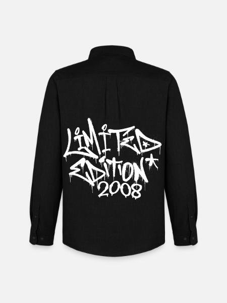 Limitierte Graffiti Edition 2008 Limited Edition - Men's Oxford Shirt by Stanley/Stella - black