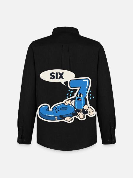 67 Six Seven Meme Christmas Italian meme - Men's Oxford Shirt by Stanley/Stella - black