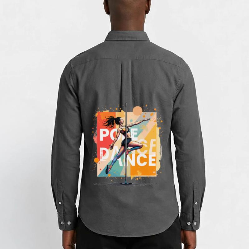 Pole Dance Pole Dancer Classy Acrobatic Gift Men's Oxford Shirt by Stanley/Stella