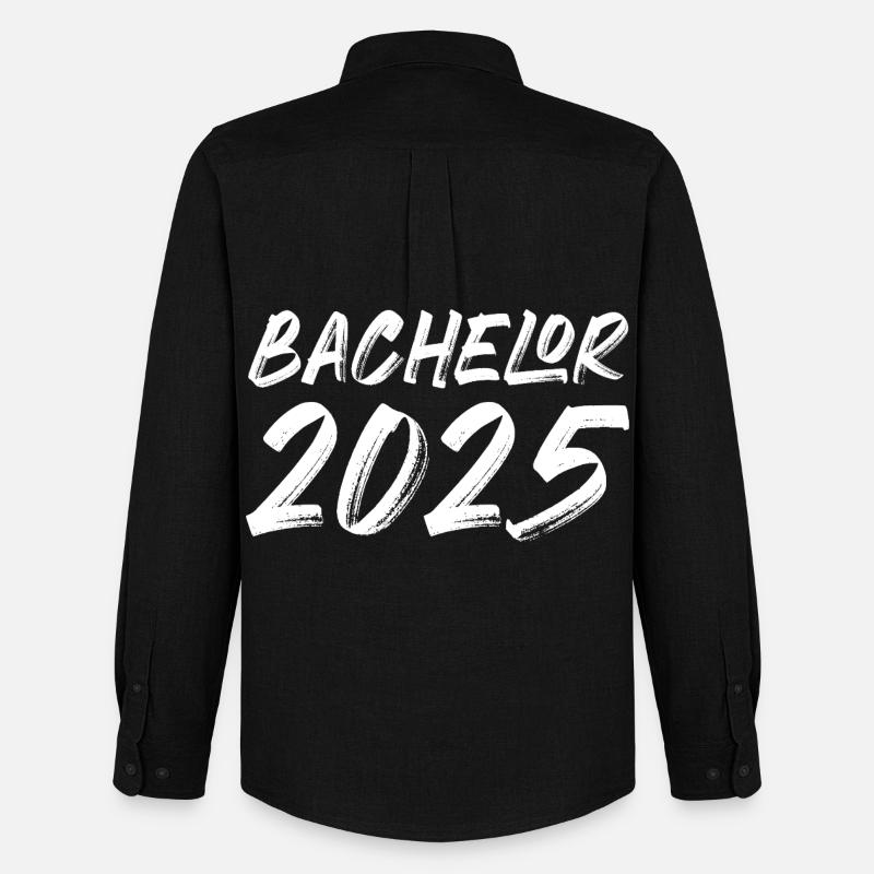 Bachelor 2026 - Männer Oxford Hemd von Stanley/Stella - Schwarz