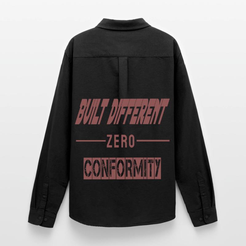 Construit différemment | Sweat à capuche Zero Conformity Chemise Oxford homme Stanley/Stella