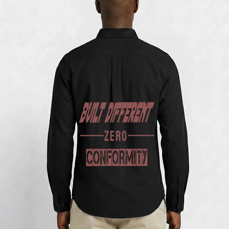 Construit différemment | Sweat à capuche Zero Conformity Chemise Oxford homme Stanley/Stella