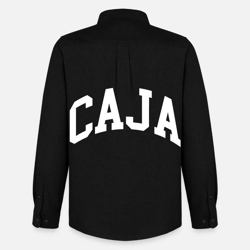 Caja - Männer Oxford Hemd von Stanley/Stella - Schwarz
