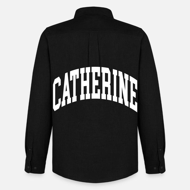 Catherine - Männer Oxford Hemd von Stanley/Stella - Schwarz