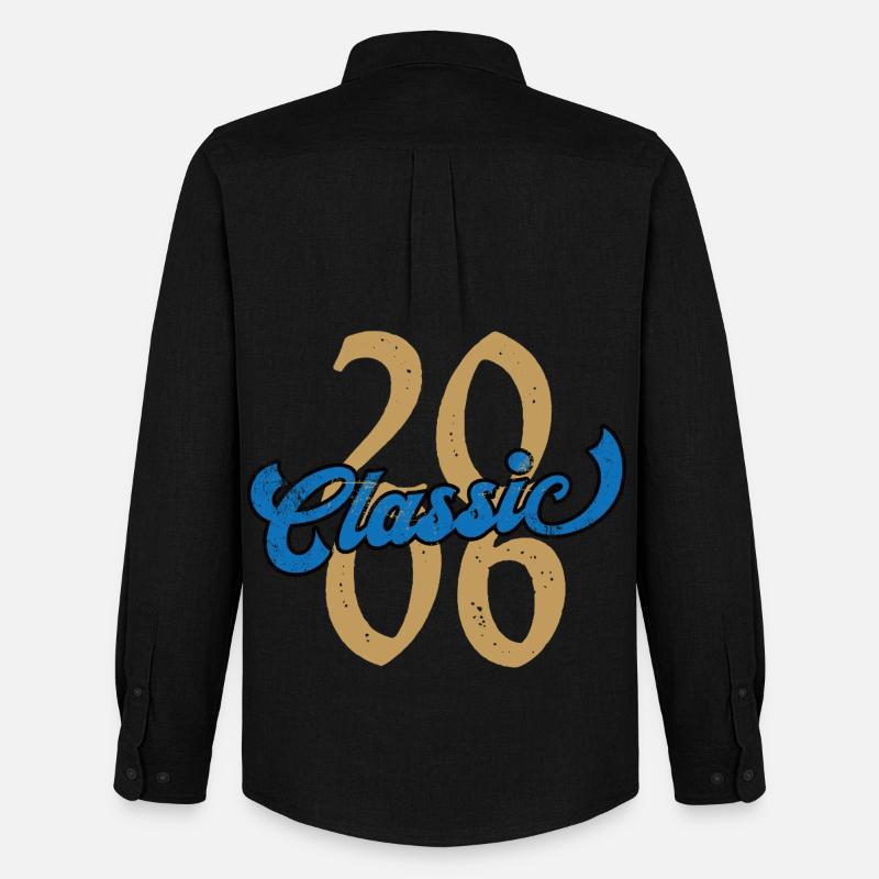 Annata 2006 - Stanley/Stella Camicia Oxford uomo - nero