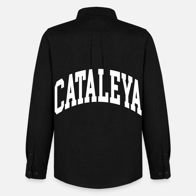 Cataleya - Männer Oxford Hemd von Stanley/Stella - Schwarz
