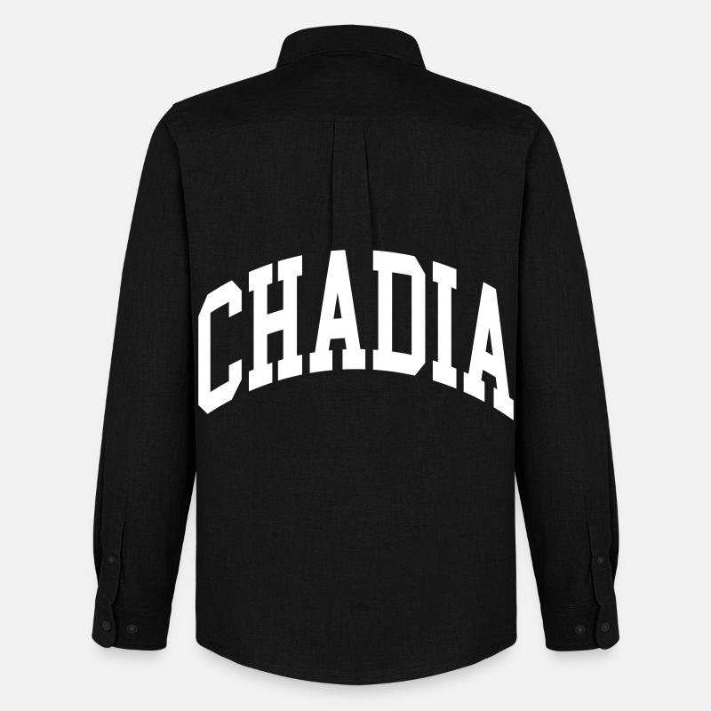 Chadia - Männer Oxford Hemd von Stanley/Stella - Schwarz