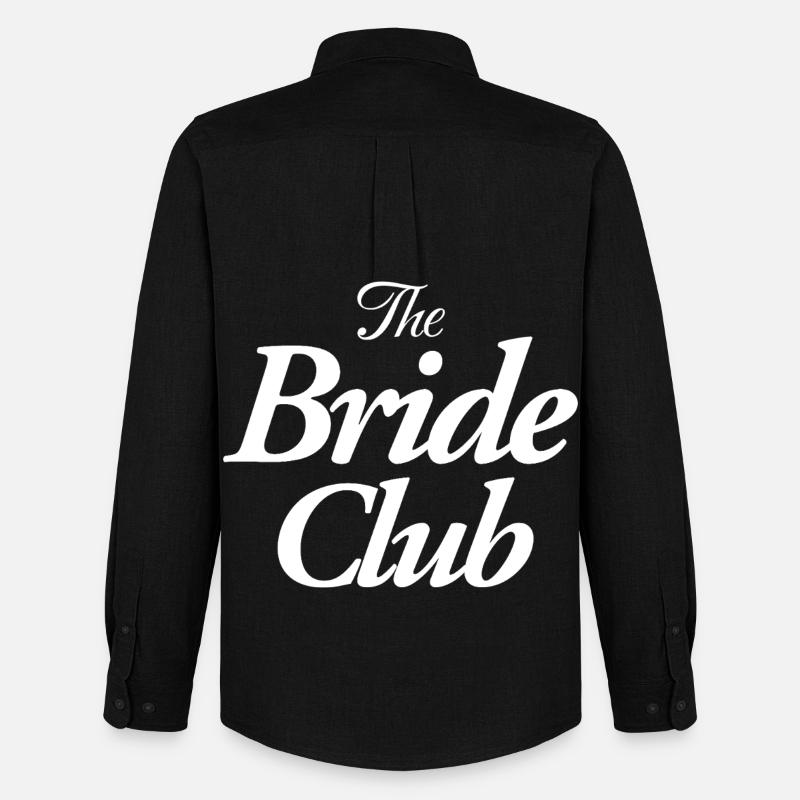 The Bride Club - Männer Oxford Hemd von Stanley/Stella - Schwarz