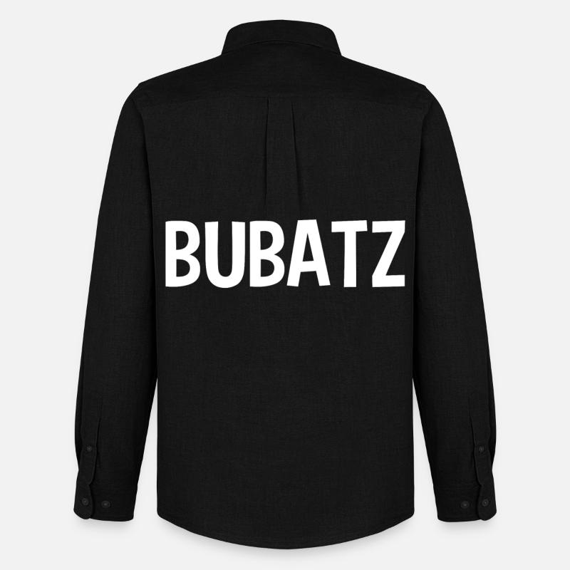 BUBATZ - Männer Oxford Hemd von Stanley/Stella - Schwarz