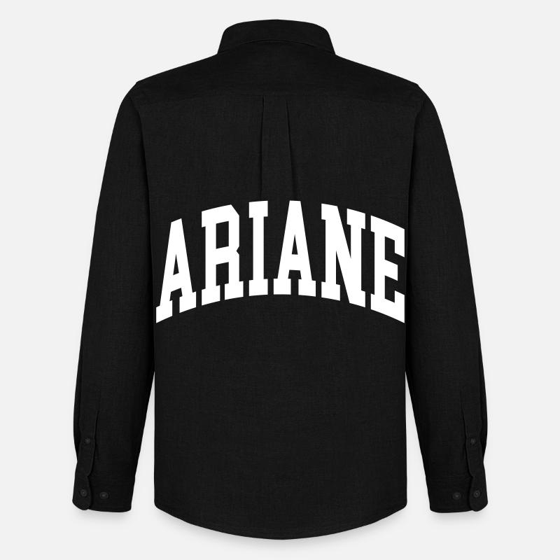 Ariane - Männer Oxford Hemd von Stanley/Stella - Schwarz