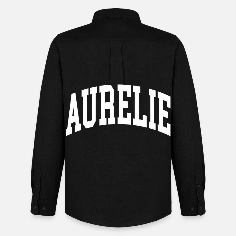 Aurelie - Männer Oxford Hemd von Stanley/Stella - Schwarz