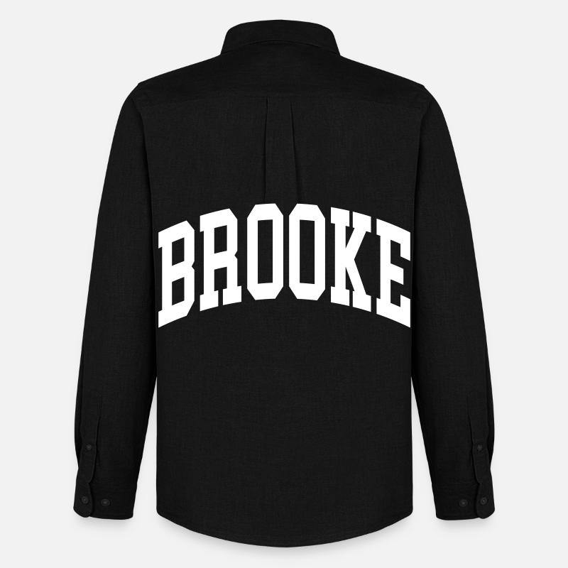 Brooke - Männer Oxford Hemd von Stanley/Stella - Schwarz