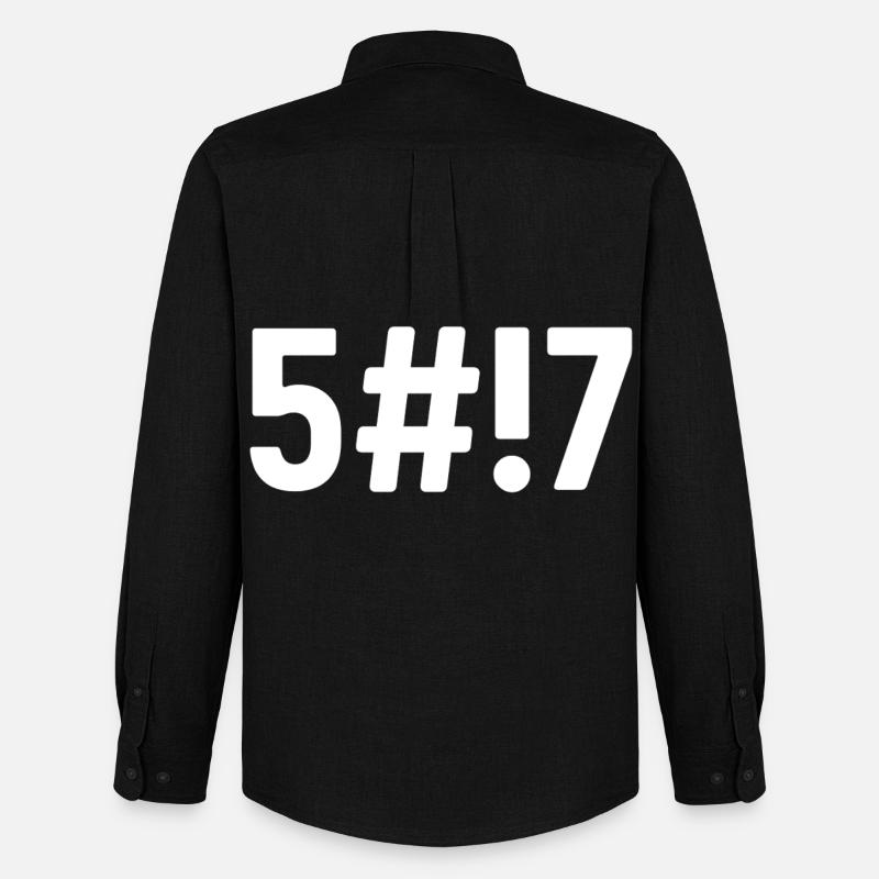 Scheißcode - Männer Oxford Hemd von Stanley/Stella - Schwarz