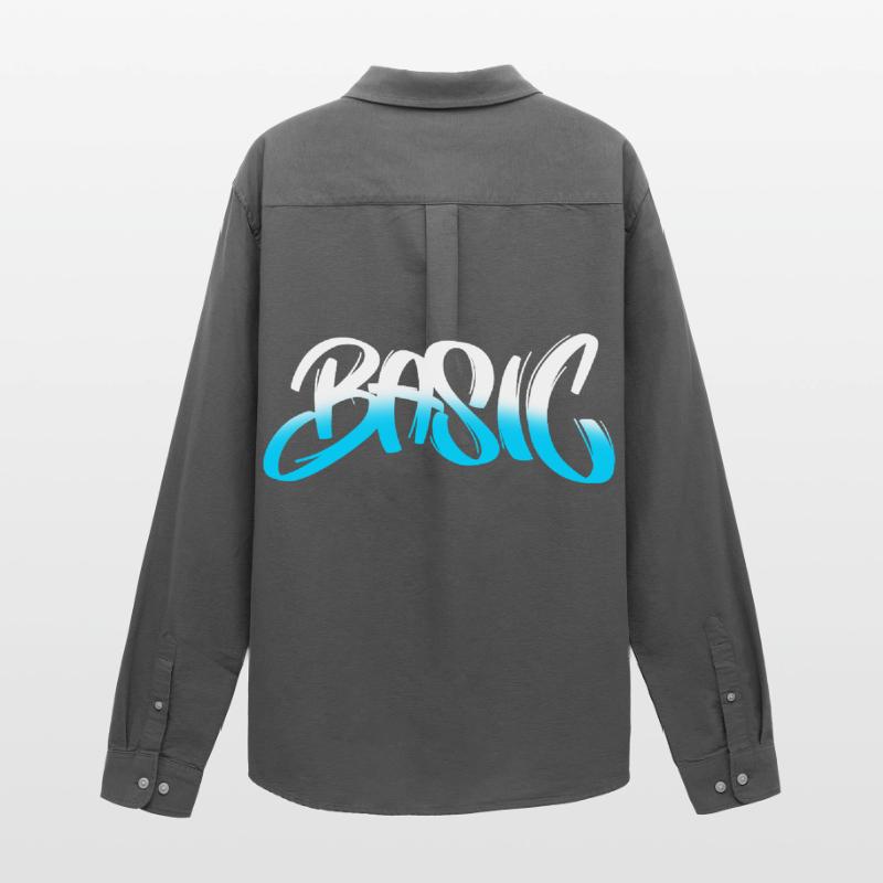 BASIC Graffiti Gradient Männer Oxford Hemd von Stanley/Stella