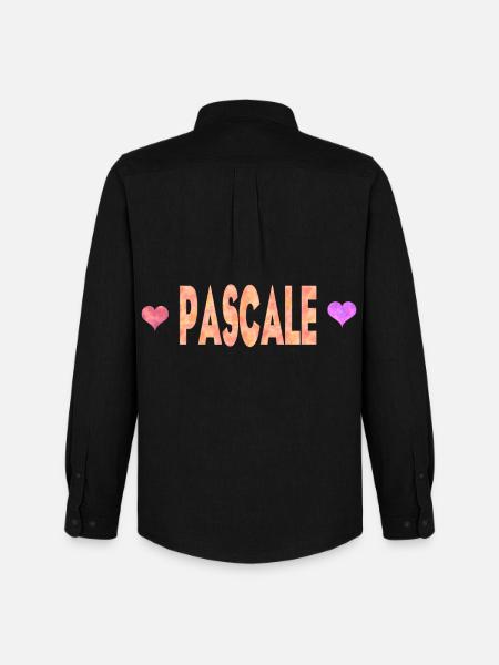 Pascale - Men's Oxford Shirt by Stanley/Stella - black