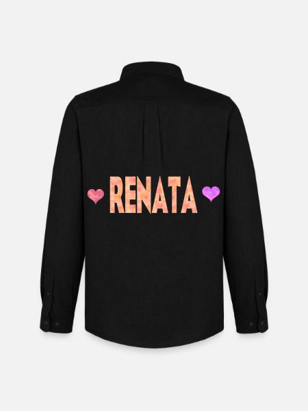 Renata - Men's Oxford Shirt by Stanley/Stella - black