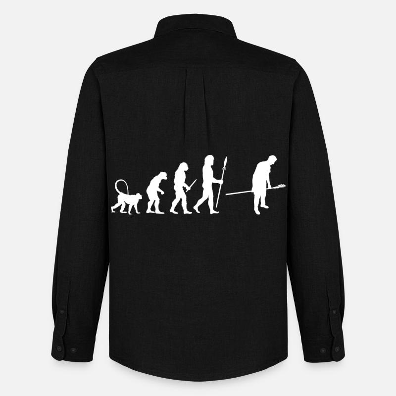 Bäcker Entwicklung - Männer Oxford Hemd von Stanley/Stella - Schwarz
