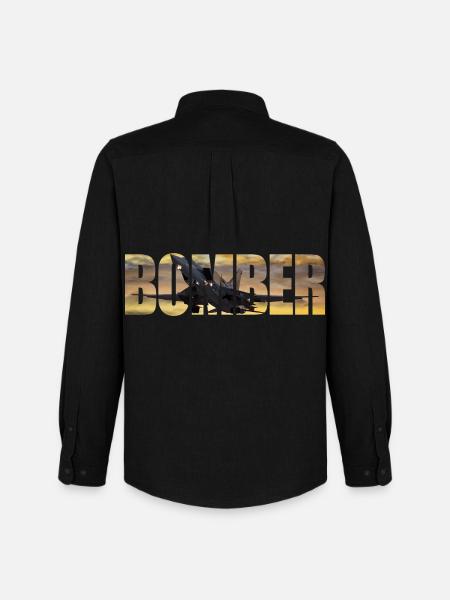 Bomber Tu-22 M3 - Men's Oxford Shirt by Stanley/Stella - black