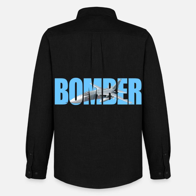 Bomber Su-24 - Men's Oxford Shirt by Stanley/Stella - black