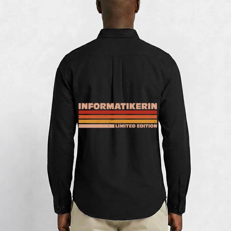 Informatikerin Informatiker Programmiererin Männer Oxford Hemd von Stanley/Stella