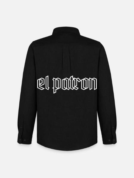 El Patron – The Top G Look - Men's Oxford Shirt by Stanley/Stella - black