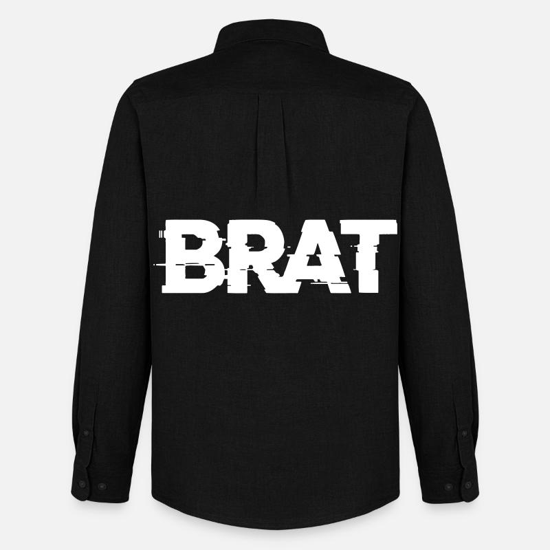 Brat - Männer Oxford Hemd von Stanley/Stella - Schwarz