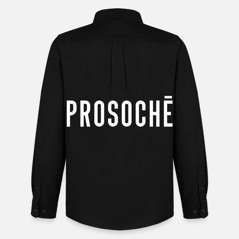 Stoizismus Prosoche - Männer Oxford Hemd von Stanley/Stella - Schwarz
