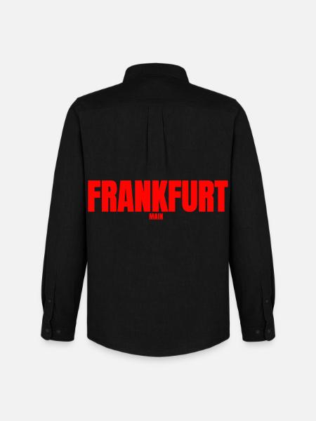Frankfurt Main - Men's Oxford Shirt by Stanley/Stella - black