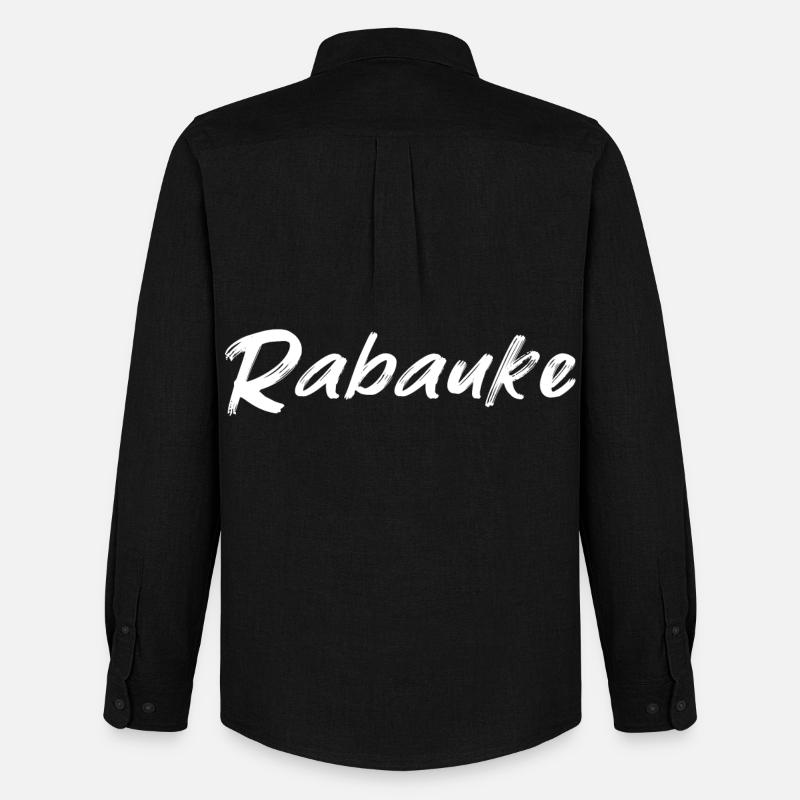 Rabauke - Männer Oxford Hemd von Stanley/Stella - Schwarz