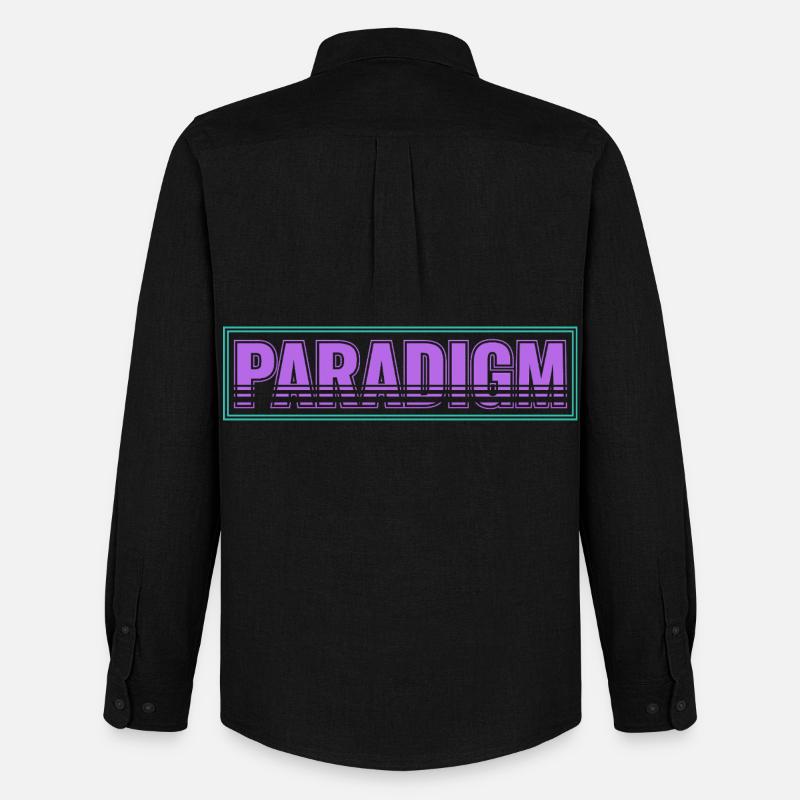 Paradigm Shift – Neues Denken - Männer Oxford Hemd von Stanley/Stella - Schwarz
