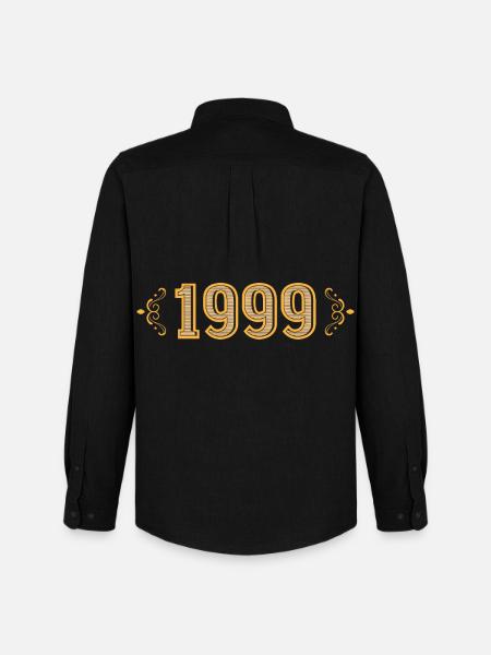 Legend since 1999 retro 1999 - Men's Oxford Shirt by Stanley/Stella - black