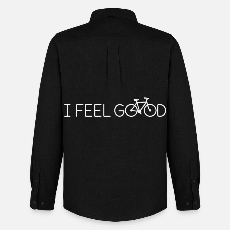 Fahrrad  - Männer Oxford Hemd von Stanley/Stella - Schwarz