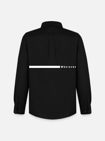 Whatever shirt – style décontracté et tendance - Chemise Oxford homme Stanley/Stella - noir