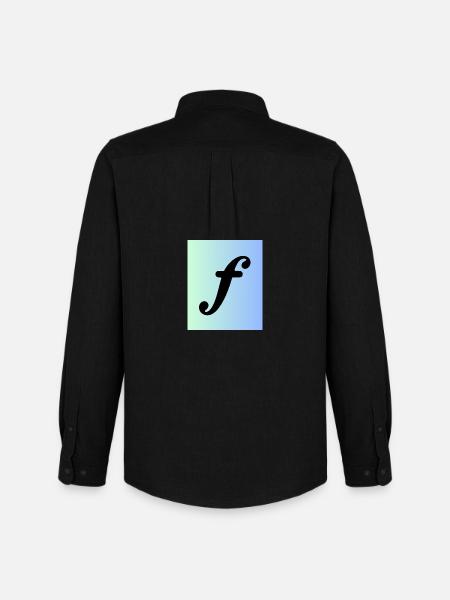Forte - Sign on Background Music - Men's Oxford Shirt by Stanley/Stella - black