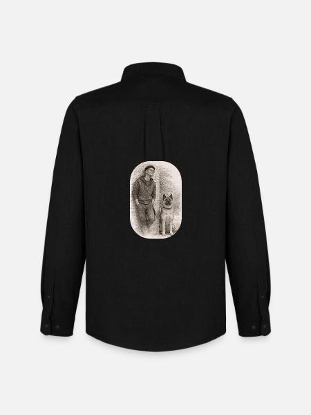 Matt & Holly - Men's Oxford Shirt by Stanley/Stella - black