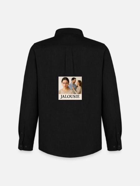 Jalousie - Men's Oxford Shirt by Stanley/Stella - black