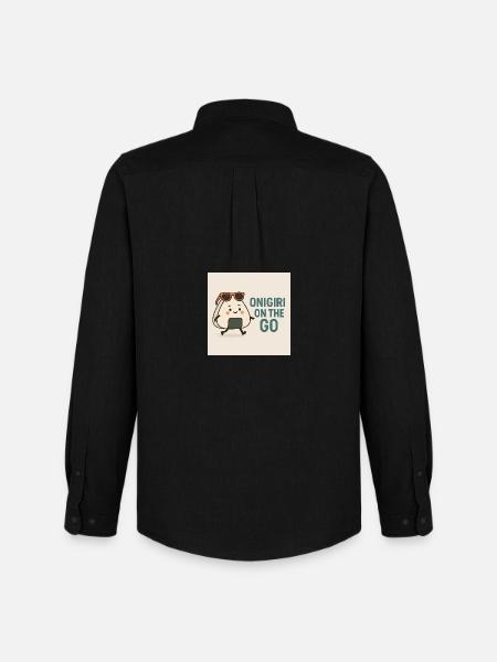 Onigiri on the Go - Men's Oxford Shirt by Stanley/Stella - black