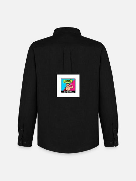 Adult Construction Humor - Men's Oxford Shirt by Stanley/Stella - black