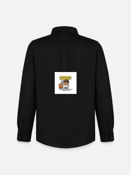 Gourmet Culinary Research - Men's Oxford Shirt by Stanley/Stella - black