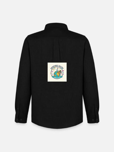 Avventure Galley World in azione - Stanley/Stella Camicia Oxford uomo - nero