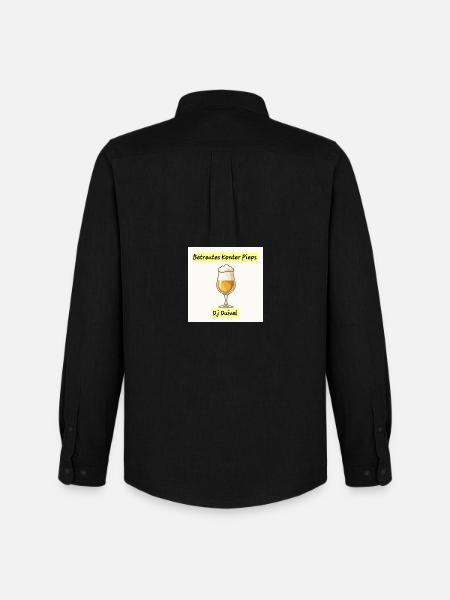 Konter Pieps trinken  - Männer Oxford Hemd von Stanley/Stella - Schwarz