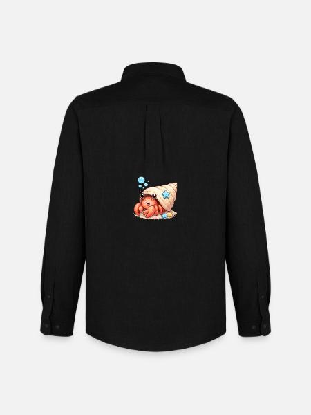 Cancer - Men's Oxford Shirt by Stanley/Stella - black