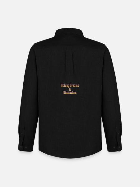 Making dreams a masterclass - Men's Oxford Shirt by Stanley/Stella - black
