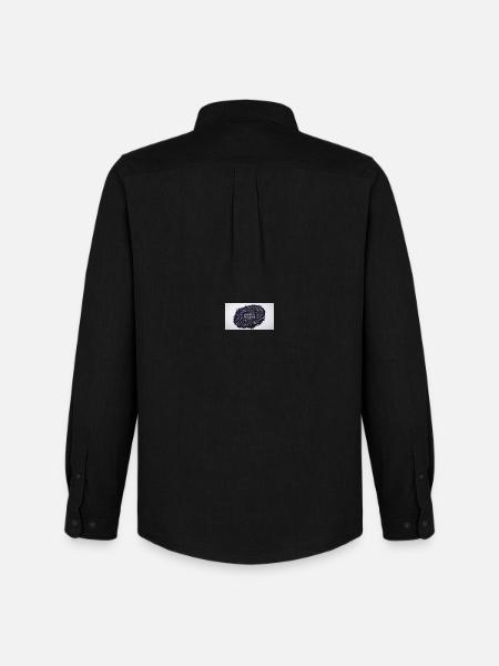 Moon Phase Constellation Mosaic - Men's Oxford Shirt by Stanley/Stella - black