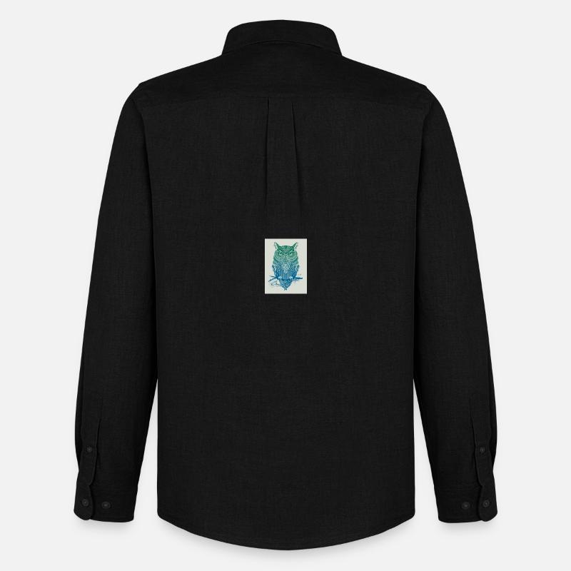 GoVoR_EULE - Chemise Oxford homme Stanley/Stella - noir